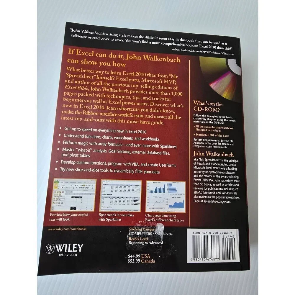 Microsoft Excel Bible with CD